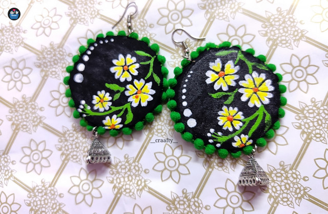 Handmade Fabric Earrings